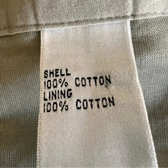 Talbots Womens Tan A Line beautiful beaded lines sparkle sophistication Sz 16 - Picture 10 of 13